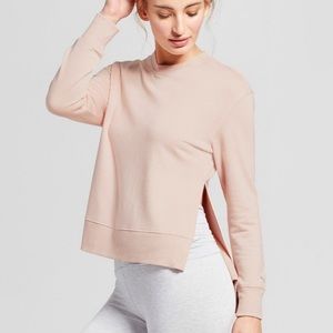 Target Joy Lab long sleeve side slit sweatshirt - NWOT